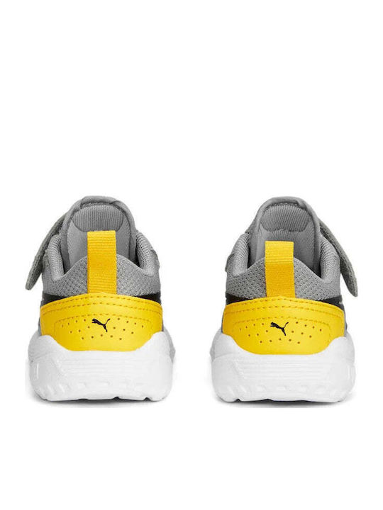 All-Day Active Kinder Sneakers mit Klettverschluss Gray