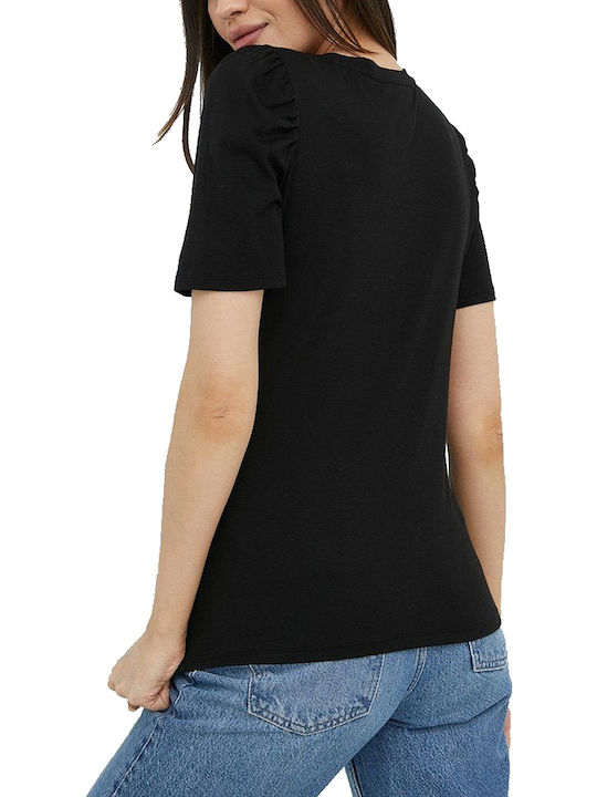 DKNY Logo Μπλούζα Μαύρη