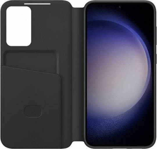 Samsung Smart View Wallet Πλαστικό Μαύρο (Galaxy S23+)