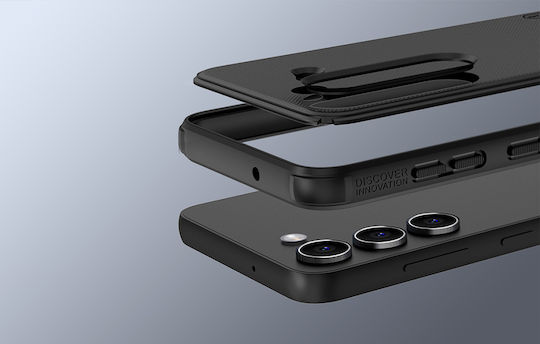 Nillkin Super Frosted Shield Pro Umschlag Rückseite Kunststoff 0.5mm Schwarz (Galaxy S23+)