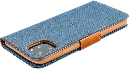Canvas Wallet Υφασμάτινο Navy Μπλε (Xiaomi 12 Lite)