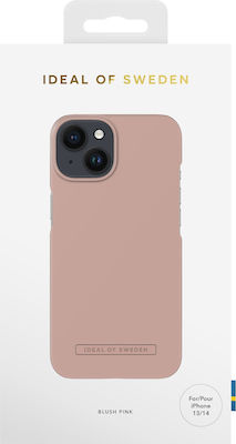 iDeal Of Sweden Seamless Silicone Back Cover Blush Pink (iPhone 14)