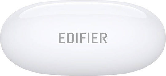 Edifier W220T In ear Bluetooth хендсфри Слушалки с Устойчивост на Пот и Кутийка за Зареждане Бял