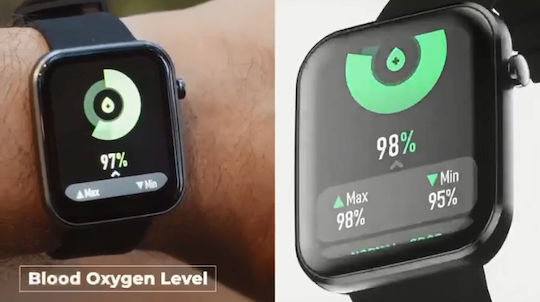 Riversong Motive 5e Smartwatch με Παλμογράφο (Space Gray)