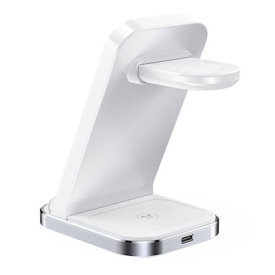 Acefast Wireless Charger (Qi Pad) 15W Whites (E15)