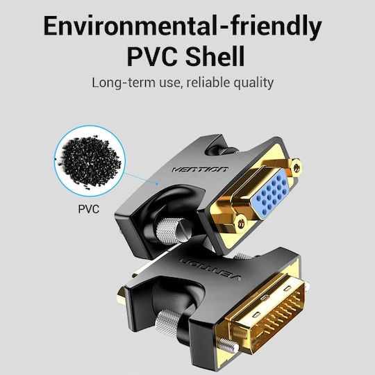 Vention Converter DVI-I male to VGA male 1pcs ECFB0