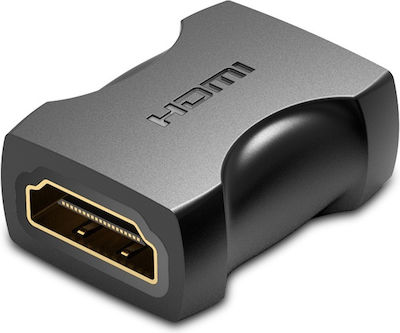 Vention Konverter HDMI weiblich zu HDMI weiblich Schwarz 1Stück (AIRB0)