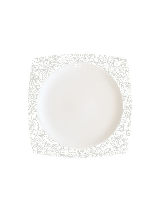 Cryspo Trio Marsala Dinnerware Set White