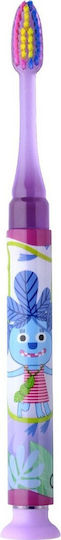 GUM Light Up 903 Children's Toothbrush for 6+ Years Purple
