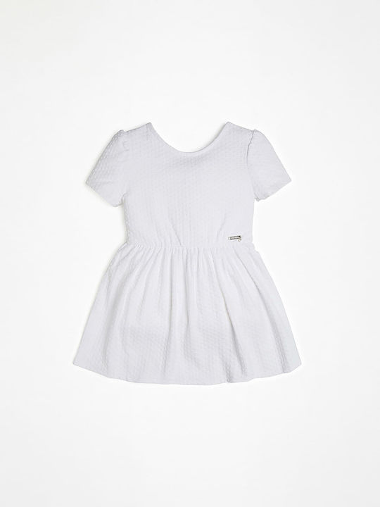 Guess Kids Dress Sleeveless White