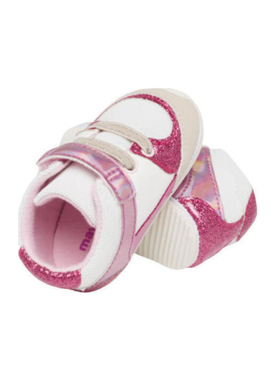 Mayoral Βρεφικά Sneakers Αγκαλιάς Ροζ