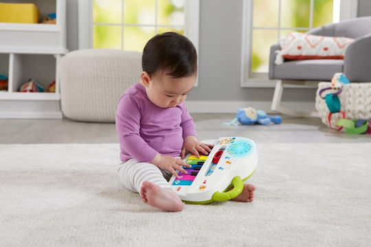 Mattel Musical Instrument Piano with Music and Light for 6++ Months
