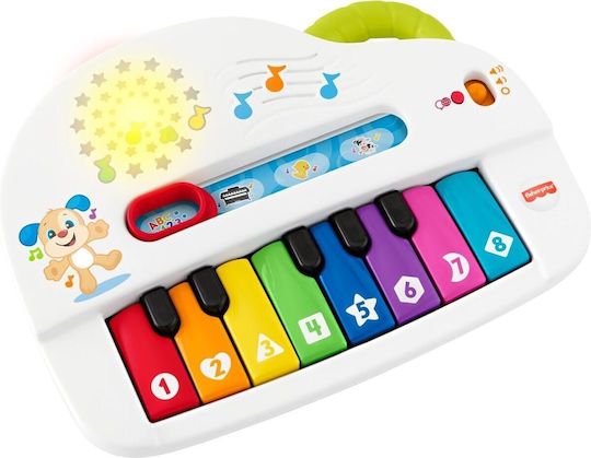 Mattel Musical Instrument Piano with Music and Light for 6++ Months