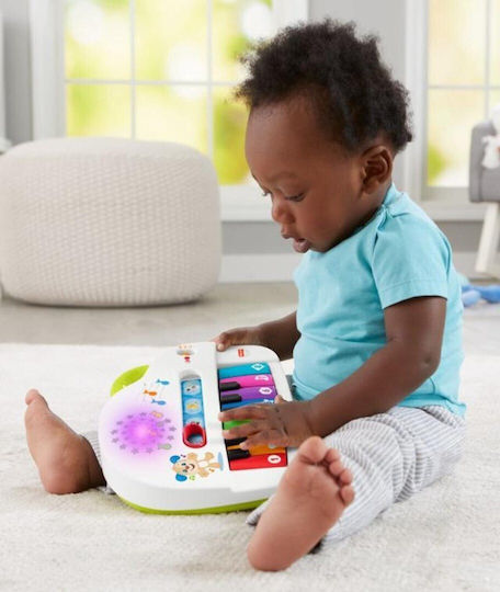 Mattel Musical Instrument Piano with Music and Light for 6++ Months