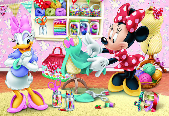 Kids Puzzle Minnie Garden for 5+ Years 77pcs Dino