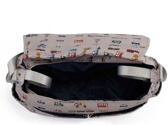 My Bag's Τσάντα-Αλλαξιέρα Ώμου/Χειρός Γκρι 38x30εκ.