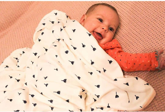 Fresk Blanket Nursery Swaddling Blankets Lobster Cotton Pink 80x100cm