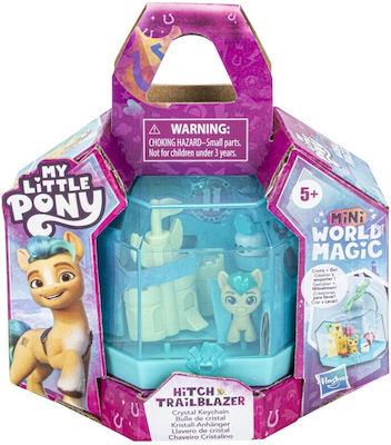 Hasbro Miniatur-Spielzeug Magic Crystal Keychains Hitch Trailblazer Mein kleines Pony (Verschiedene Designs/Sortimente von Designs) 1 Stk