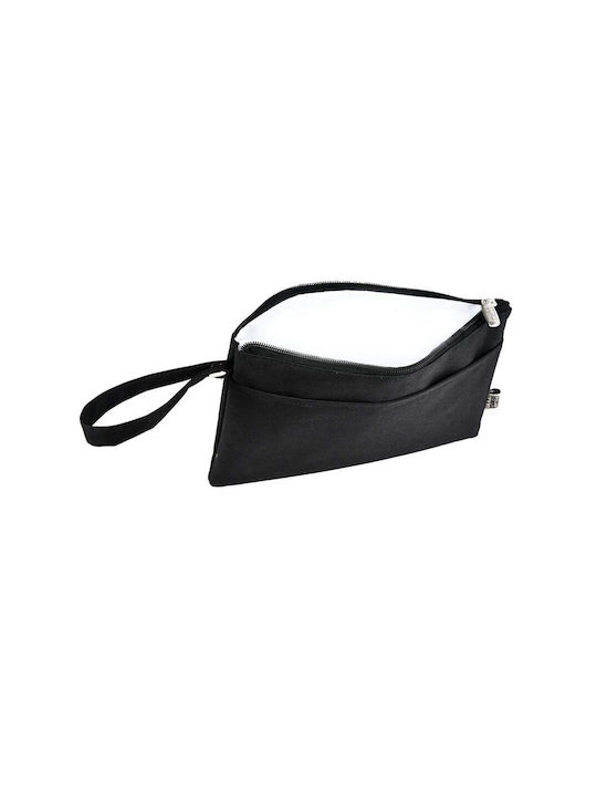 Polar Gear Tragbare Wickelauflage aus Stoff Schwarz 36x59cm
