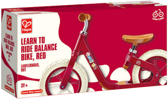 Hape Παιδικό Ποδήλατο Ισορροπίας Learn to Ride Κόκκινο