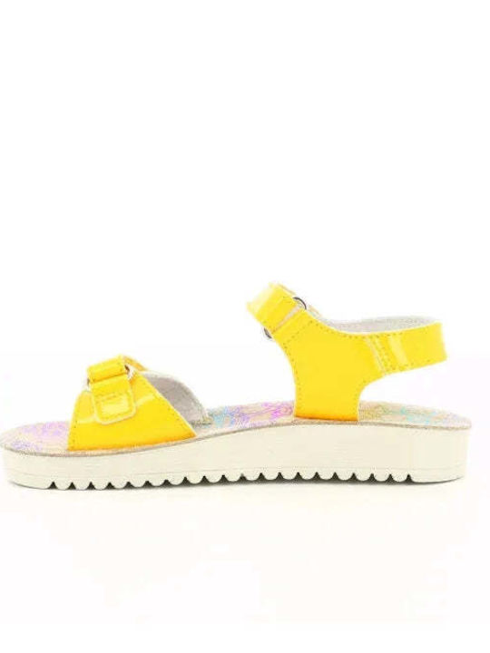 Kinder Sandalen Odyscratch Anatomisch Gelb
