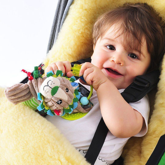 Les Deglingos Baby Rattle Pomelos Ostrich For Newborns