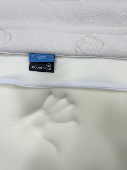 Art Strom Mattress Topper Single Memory Foam with Removable Cover & Elastic Straps 80x200x7cm