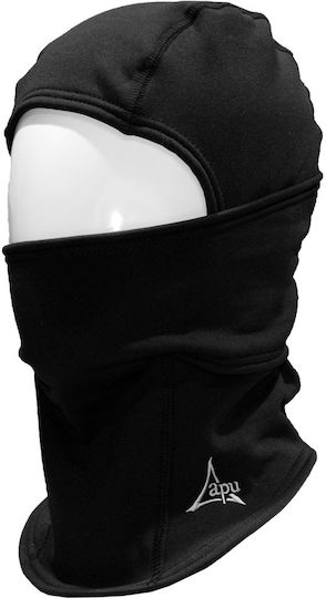 Softshell Tymfi Volles Gesicht Beanie in Schwarz Farbe