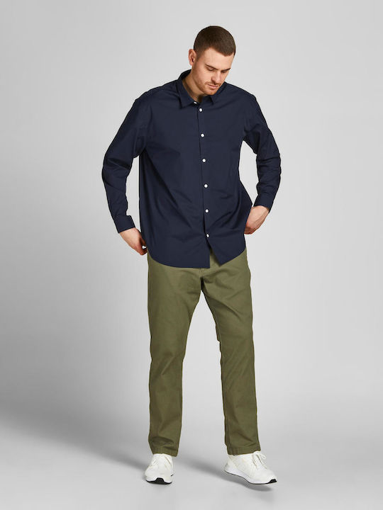 Long-sleeved Shirt Navy Blue