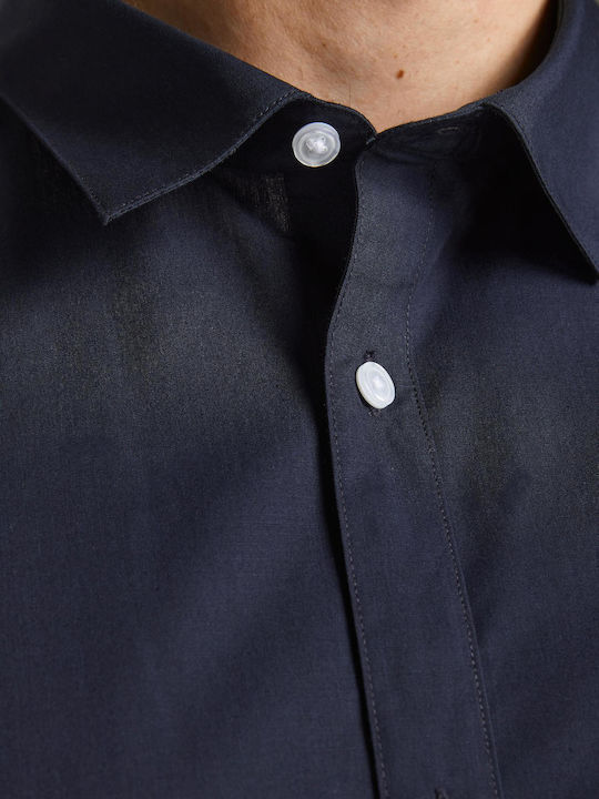 Long-sleeved Shirt Navy Blue