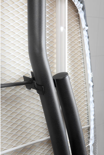 Brabantia Titan Oval Bügelbrett Für Dampfbügeleisen Zusammenklappbar 135x45cm