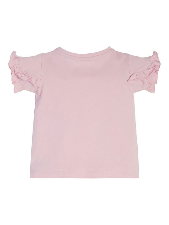 Guess Kids Blouse Short Sleeve Pink