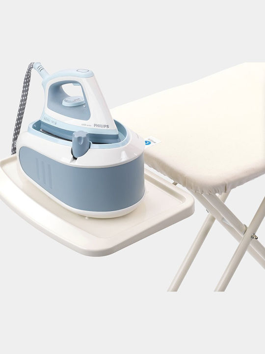 Brabantia Ice Water Ironing Board for Steam Iron Foldable 124x45cm