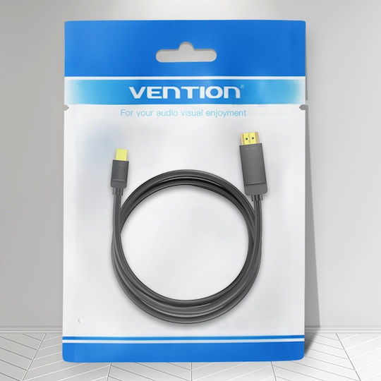 Vention Cable mini DisplayPort male - HDMI male 1.5m Black (HAHBG)