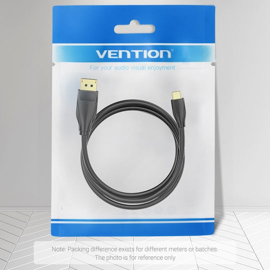 Vention Cablu DisplayPort - DisplayPort 1.5m Negru (HACBG)