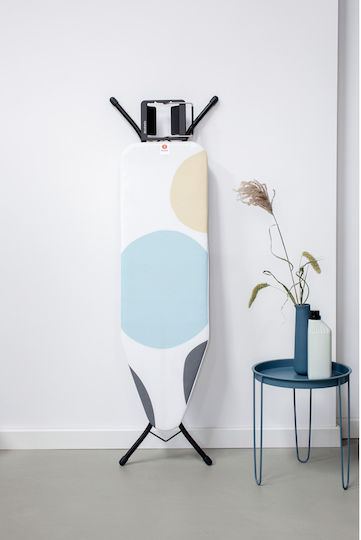 Brabantia Spring Bubbles Σιδερώστρα για Σίδερο Ατμού Σπαστή 124x38x96cm