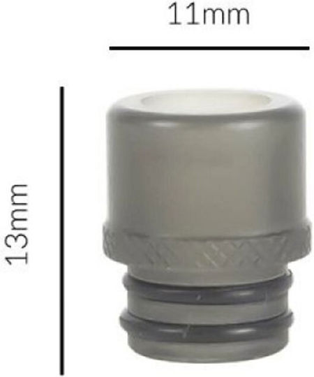 FumyTech Drip Tip Muștiuc Drip Tip în culoarea Gri 388421
