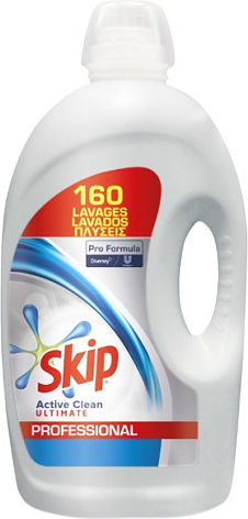 Skip Pro Formula Επαγγελματικό Συμπυκνωμένο Υγρό Απορρυπαντικό Ρούχων 4.32lt (160 Μεζούρες)