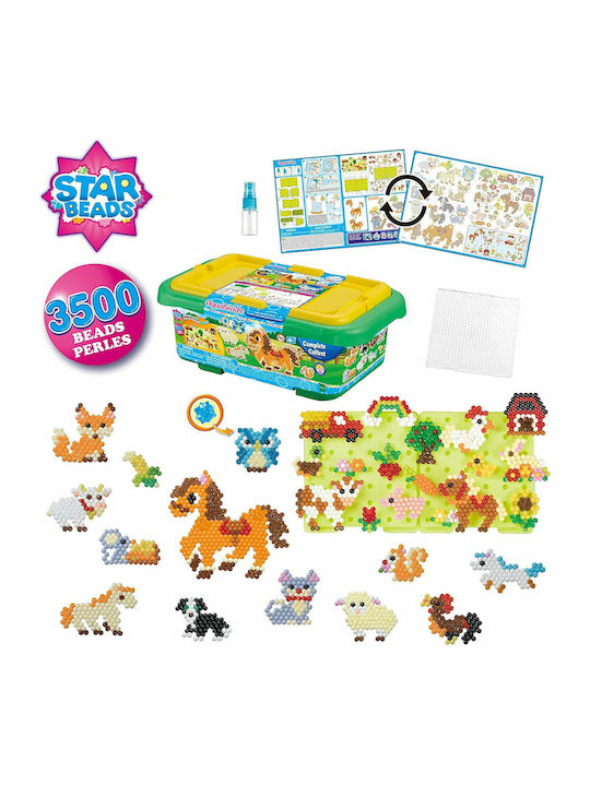 Lumânare De Paște Cu Jucărie Aquabeads Complete O Zi La Fermă Pentru Vârsta 4+ Ani Epoch Toys