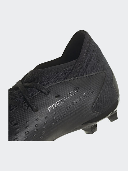 Predator Precision.3 FG Kids Soccer Cleats with Molded Outsole Core Black