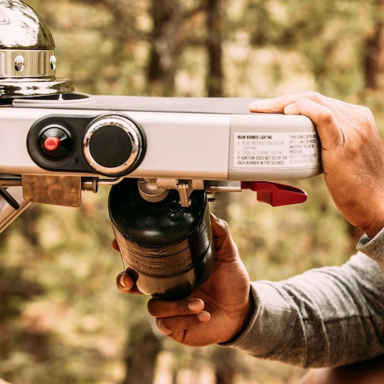 Weber Traveler Преносима Газово Барбекю Решетка 63.5брx34.3брсм. с 1 бр 3.8кВт
