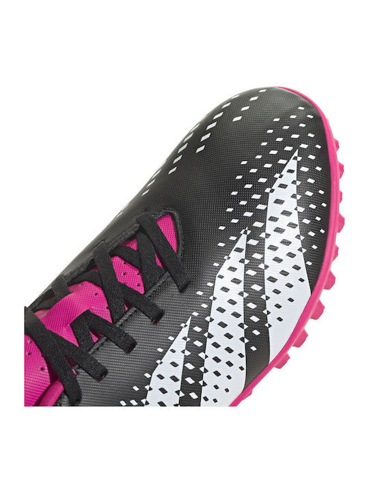 adidas Predator Accuracy.4 Football Shoes with Molded Cleats Core Black / Cloud White / Team Shock Pink 2