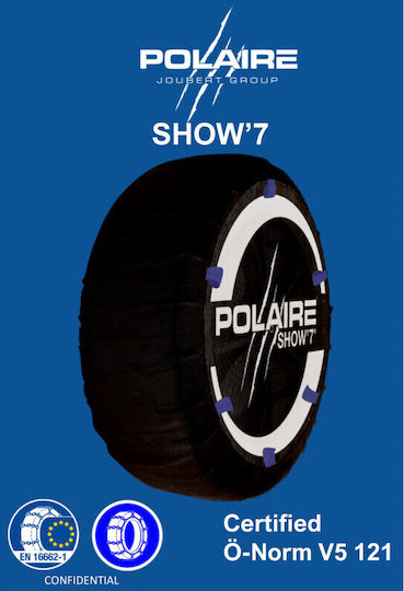 Polaire Show 7 S14 Anti-slip Snow Socks Passenger Car 2pcs