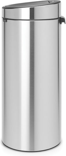 Brabantia NewIcon Κάδος Απορριμμάτων από Ανοξείδωτο Ατσάλι Steel Matt 30lt
