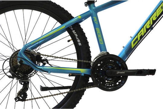 M7 2000 27.5" 2023 Bicicletă De Munte Albastră Cu 21 Nivele De Viteză Și Frâne Mecanice Cu Disc