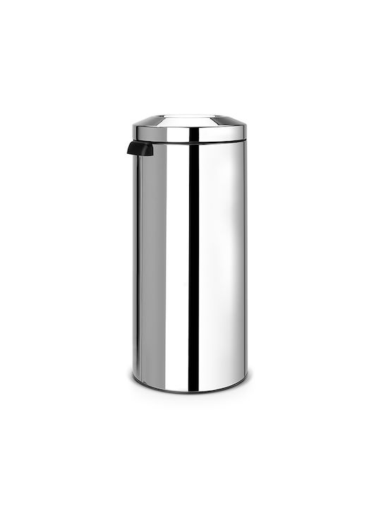 Brabantia Кошче Flame Guard за Боклук от Неръждаема Стомана Brilliant Steel 30лт