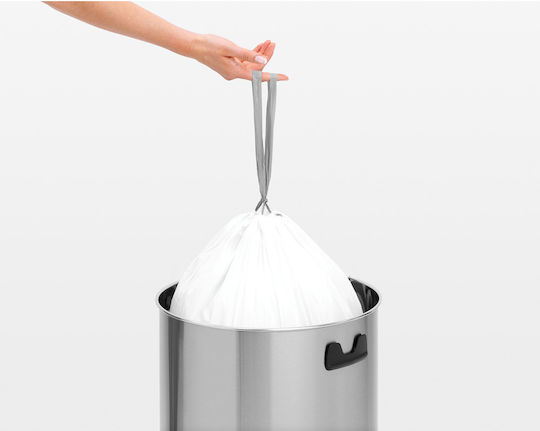 Brabantia Κάδος Touch Bin Απορριμμάτων από Ανοξείδωτο Ατσάλι Push Matt Steel 60lt