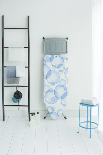 Brabantia Bubbles Σιδερώστρα για Σίδερο Ατμού Σπαστή Steam Stand 124x45x98cm