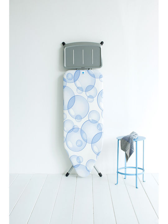 Brabantia Bubbles Σιδερώστρα για Σίδερο Ατμού Σπαστή Steam Stand 124x45x98cm
