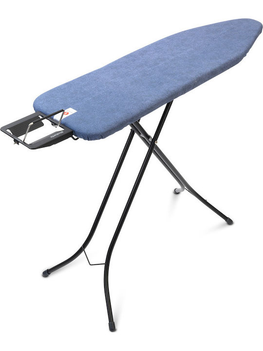 Brabantia Σιδερώστρα για Σίδερο Ατμού Σπαστή Denim Blue 124x45x96cm